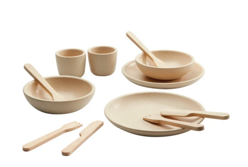 PLAN TOYS Play Tableware Set