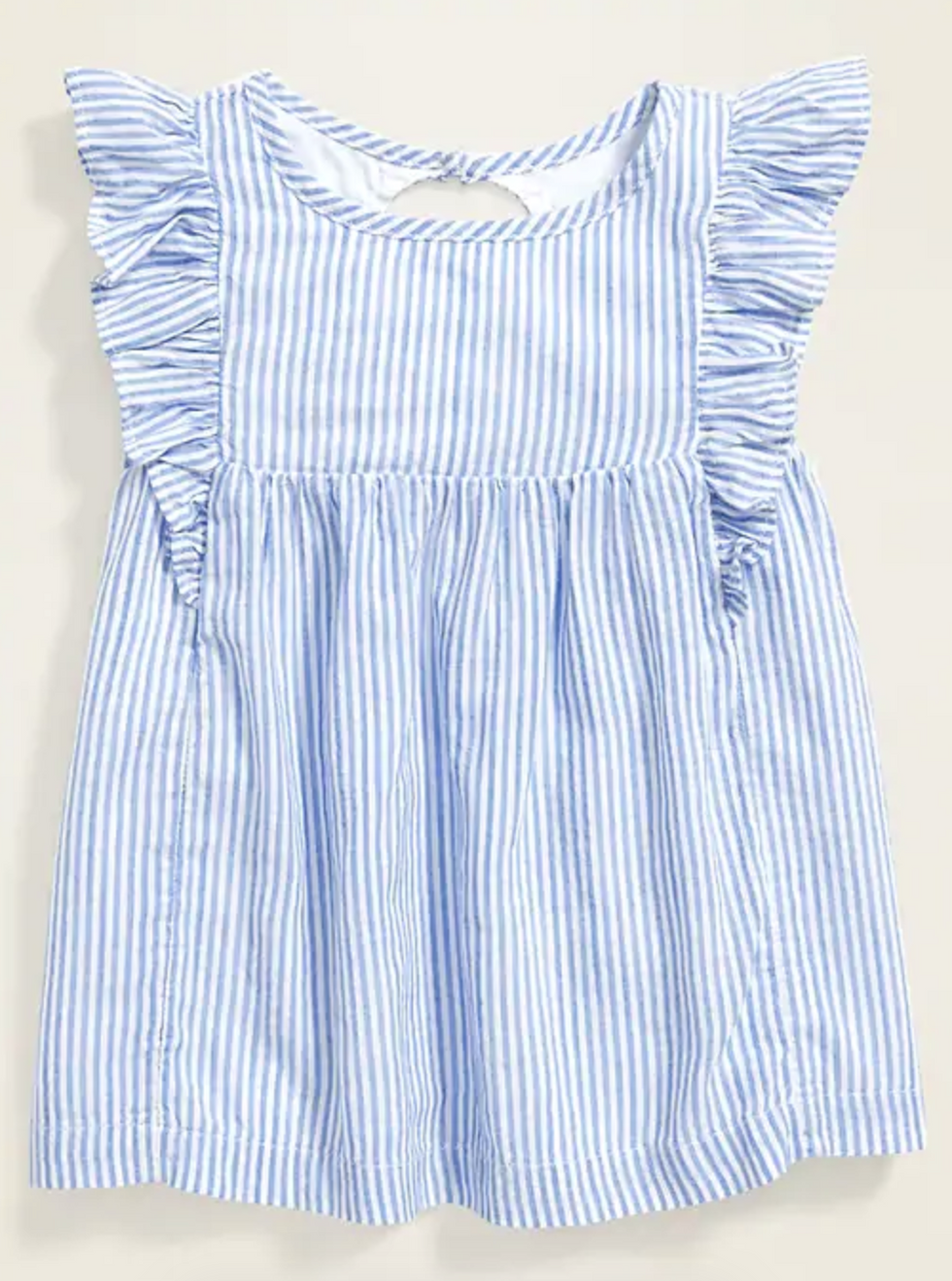 seersucker baby dress