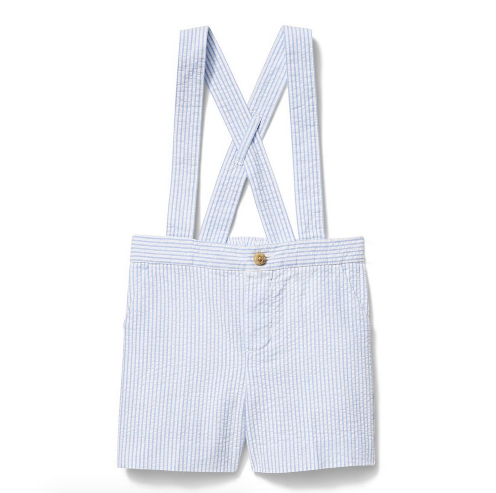 boys suspender short