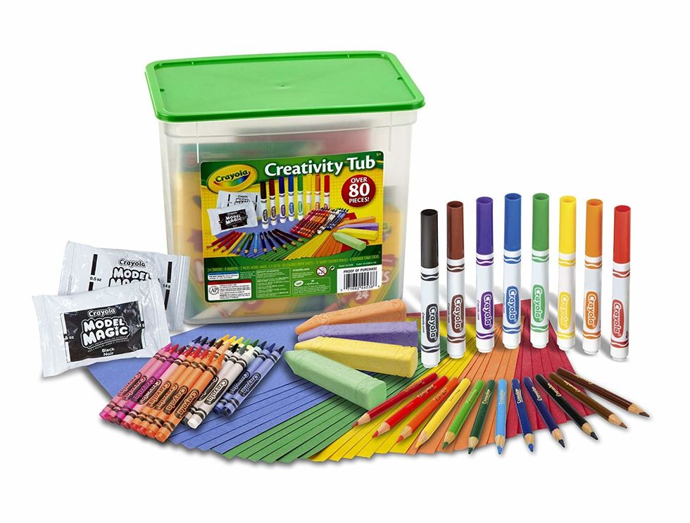 crayola creativity tub