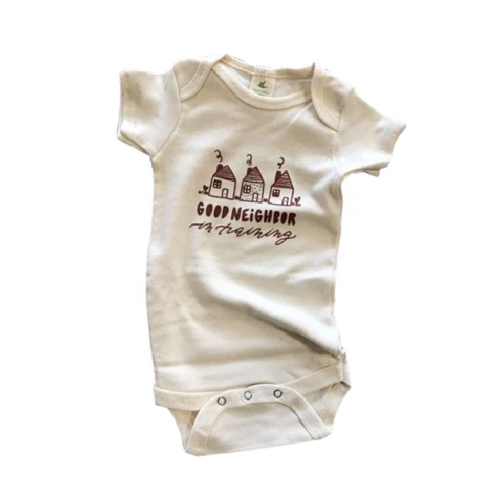 TREETOPS COLLECTIVE Good Neighbor Organic Cotton Bodysuit