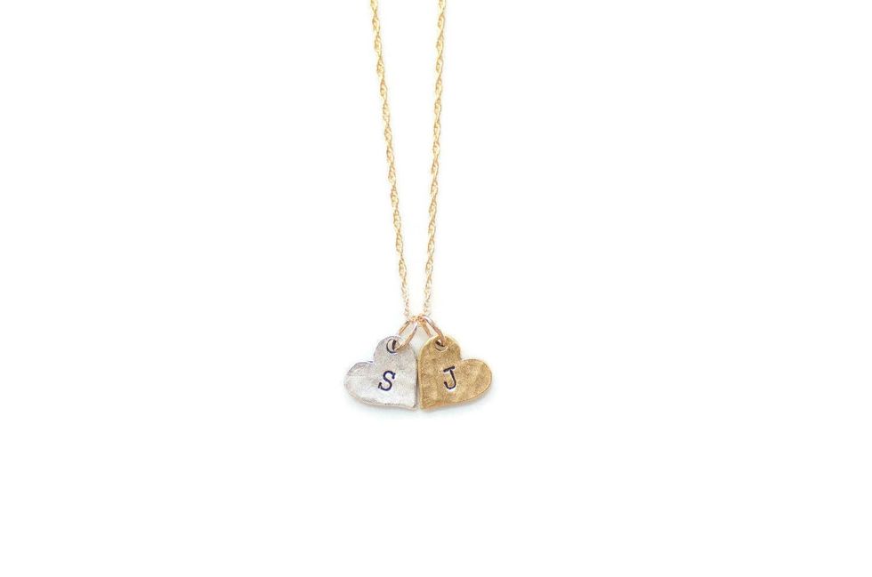 Two Hearts Necklace