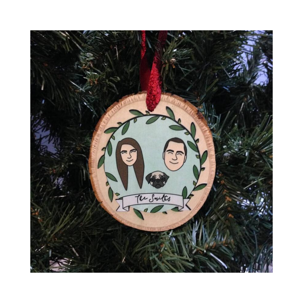 Custom Portrait Ornament