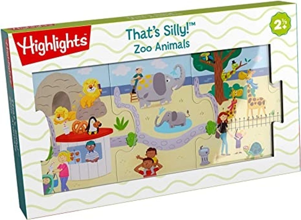 Highlights that's silly zoo animals puzzle