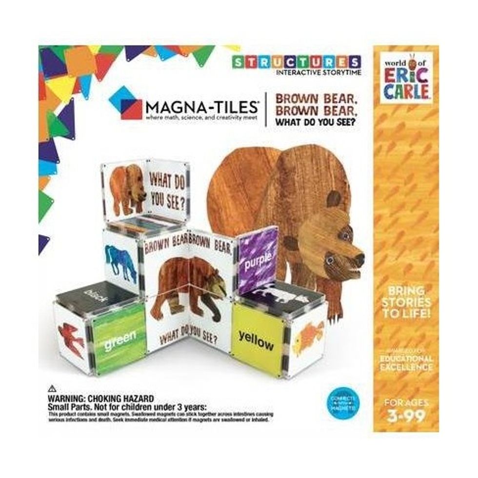 Magna-Tiles eric carle brown bear, brown bear