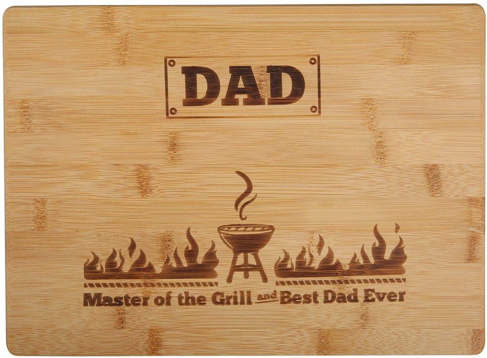 Laser Engraved Cutting Board for Dad 