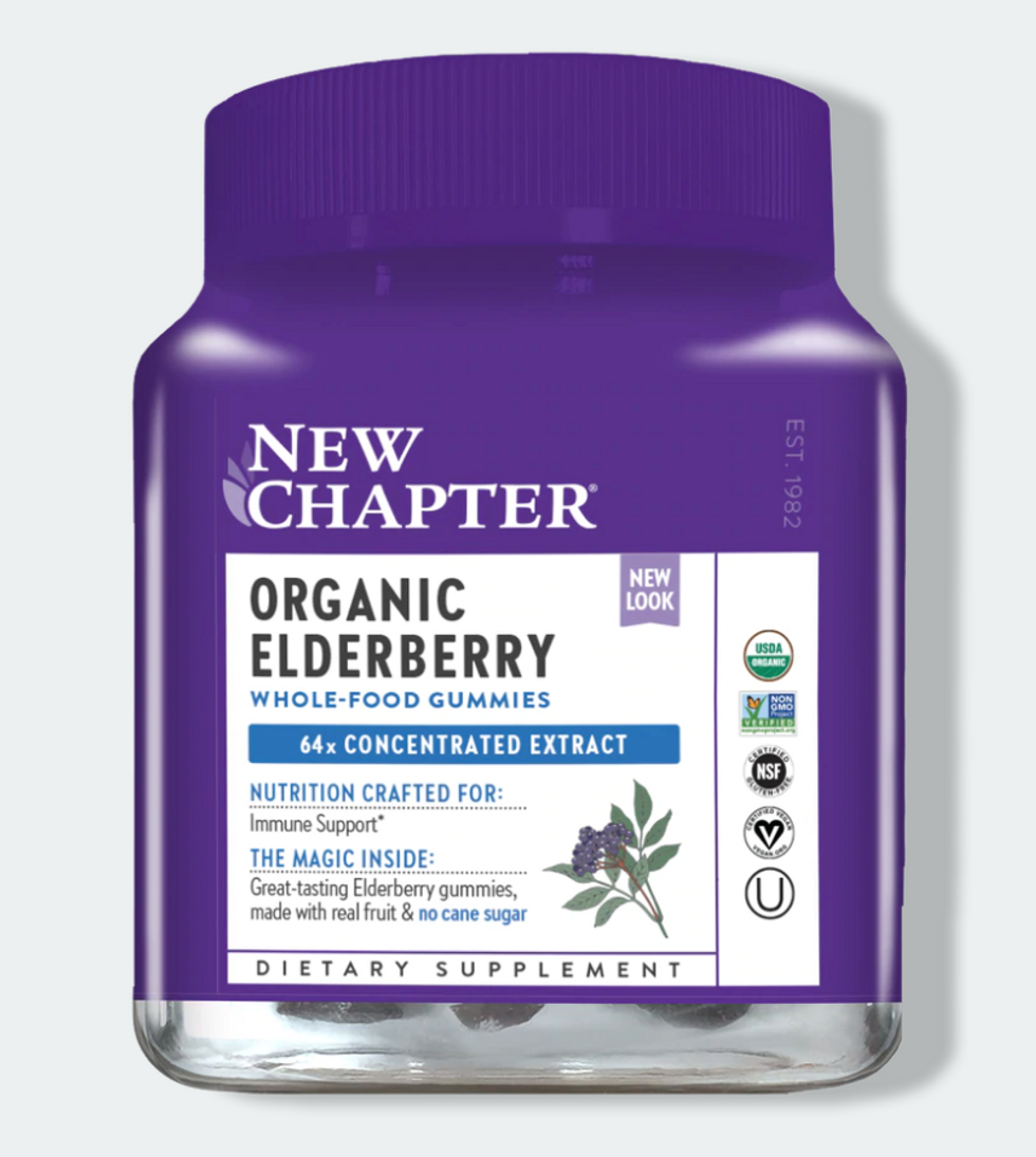 Organic Elderberry Whole-Food Gummies