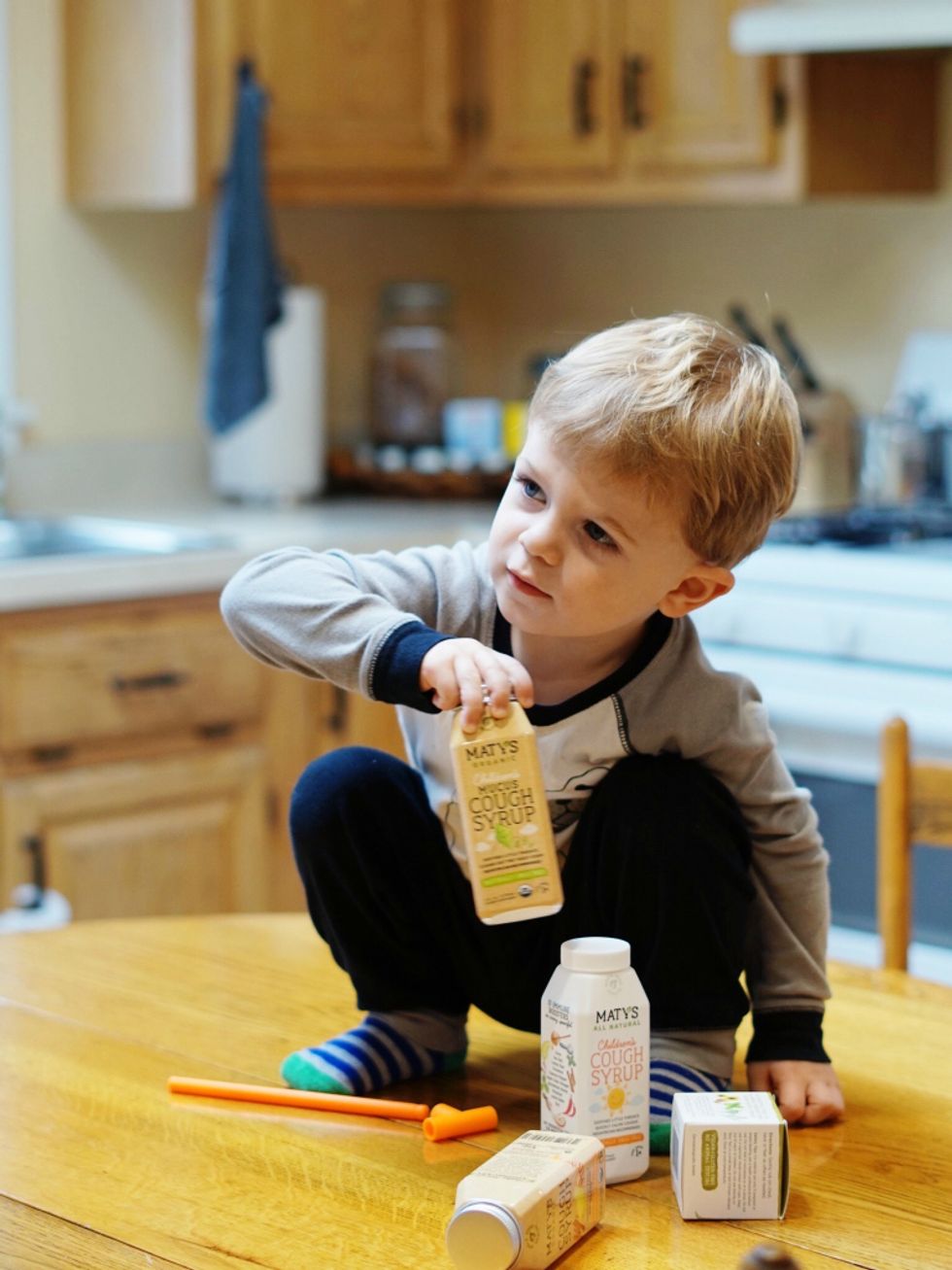 get toddler take cough syrup 0 Motherly