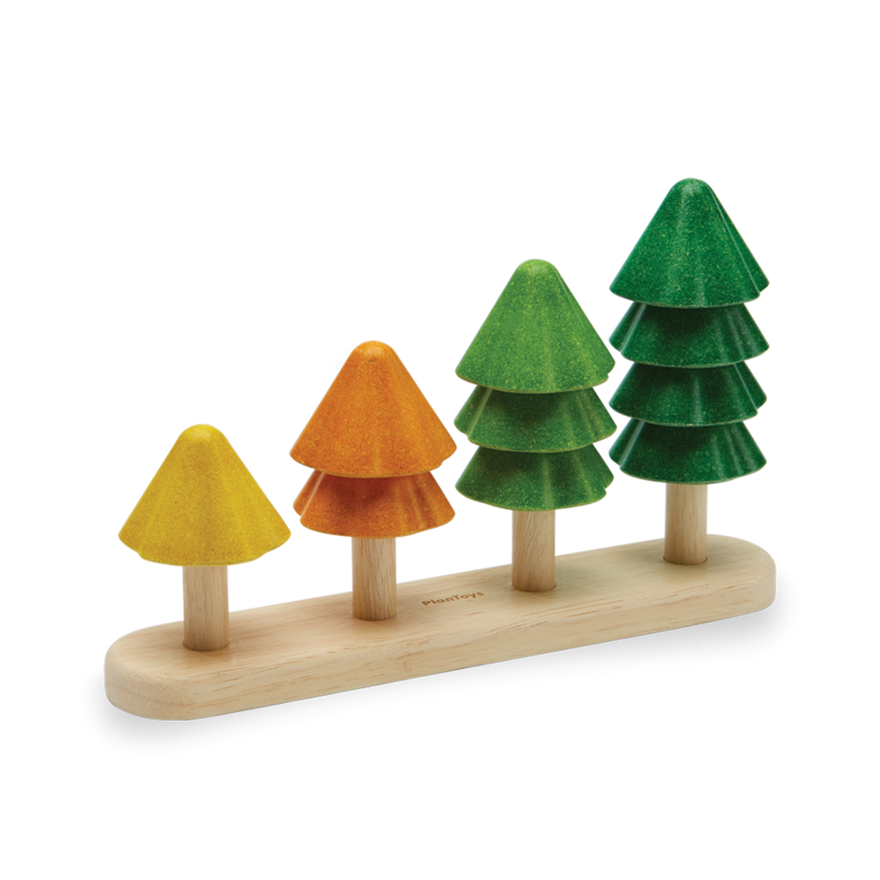 Plan Toys sort & count trees