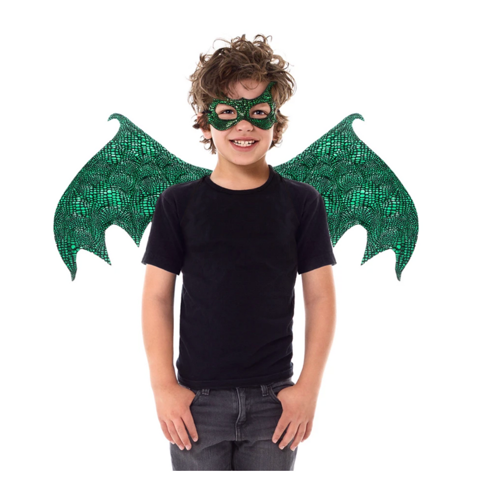 dragon mask and wing set