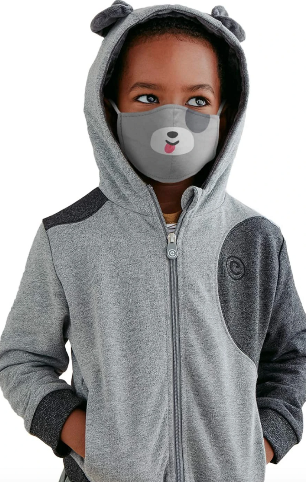 CUBCOATS Pimm Puppy & Tomo Tiger - Kids Face Masks (2-Pack)