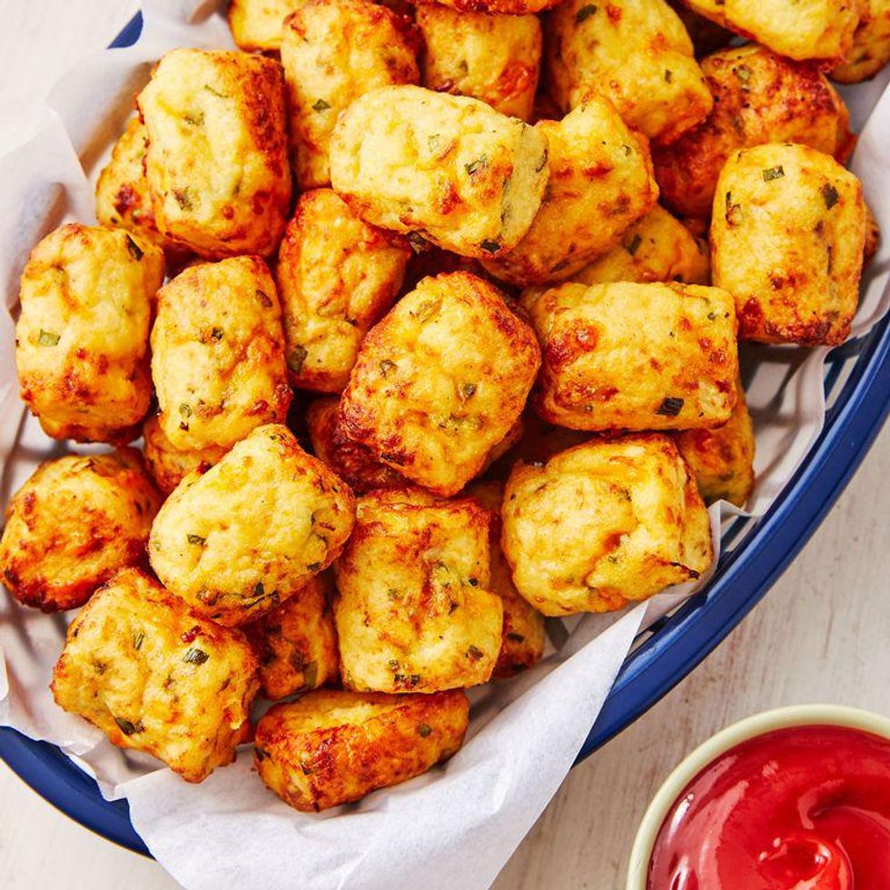 Cauliflower tots