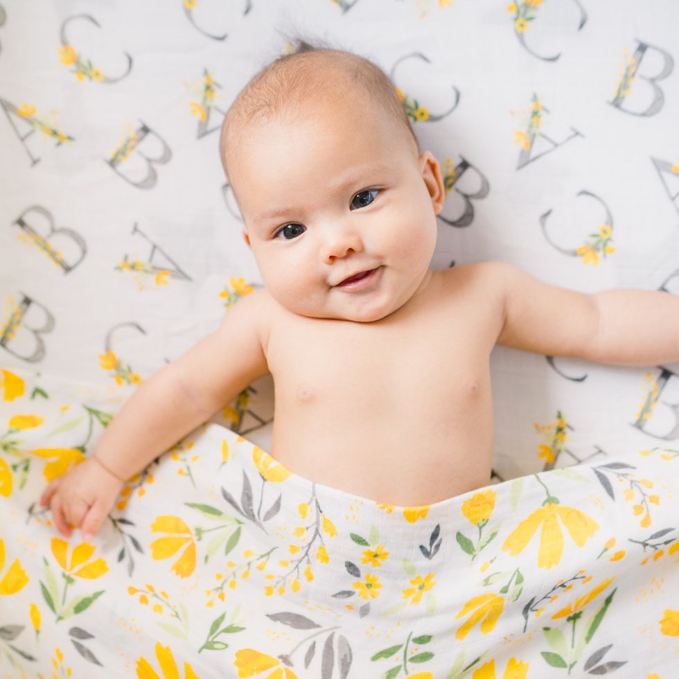 Bebe au Lait oh-so-soft muslin single swaddle blanket