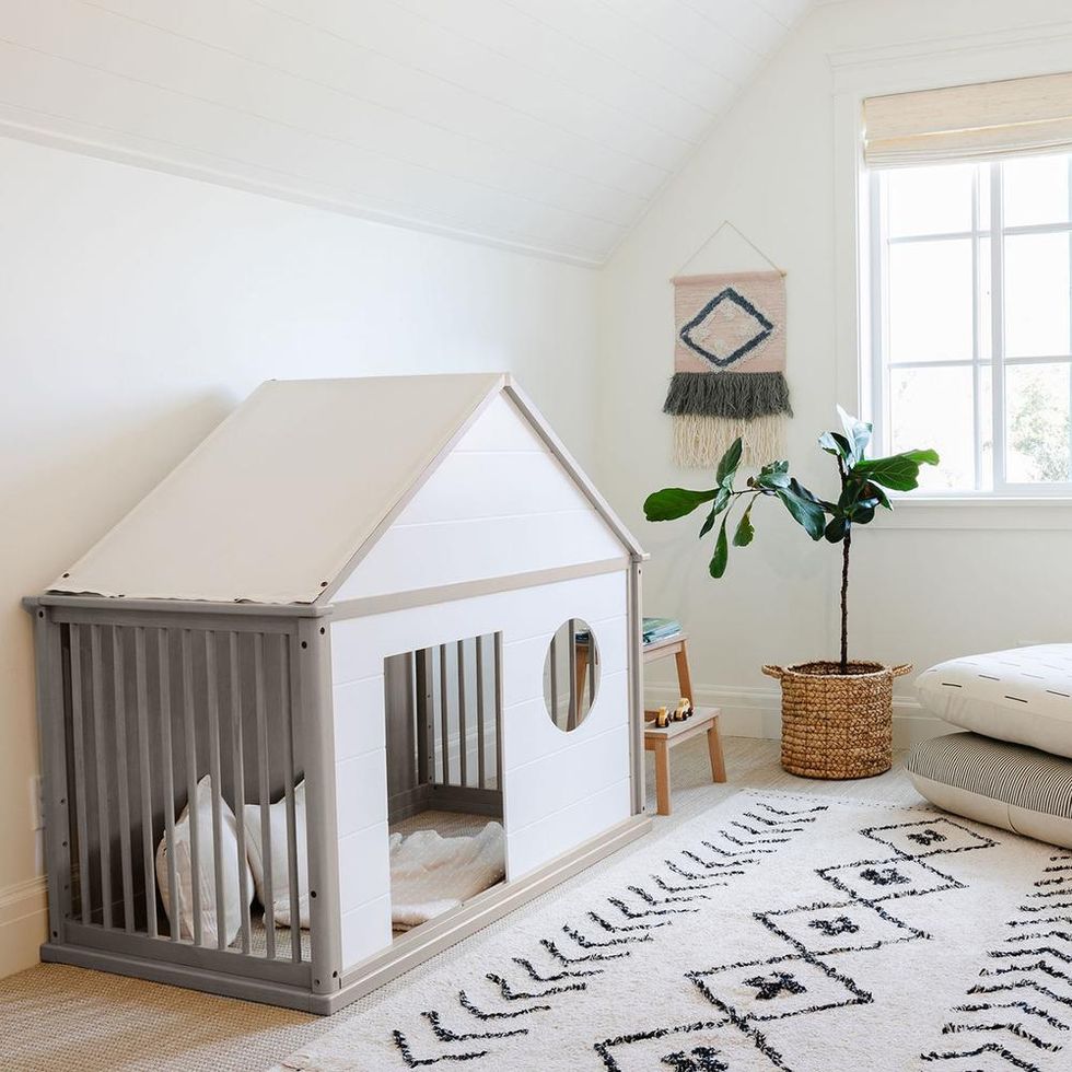 Motherly 5-in-1 crib and playhouse