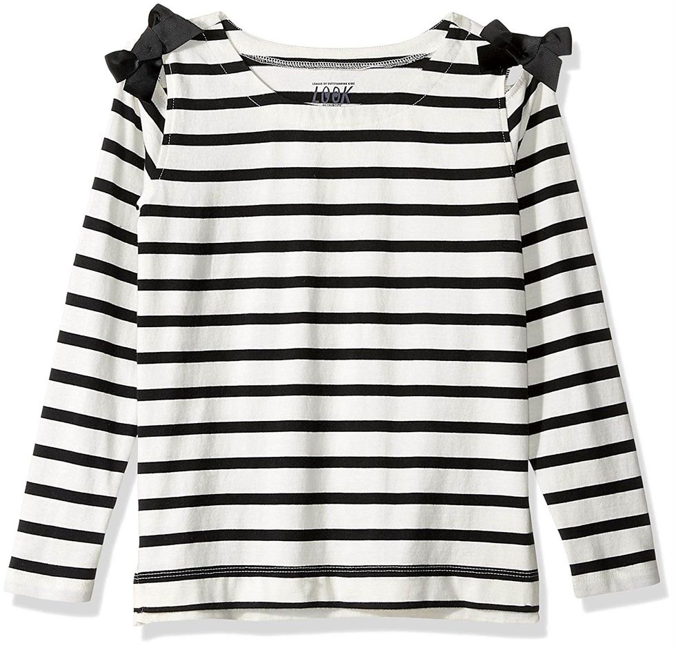 crewcuts striped shirt with bows 