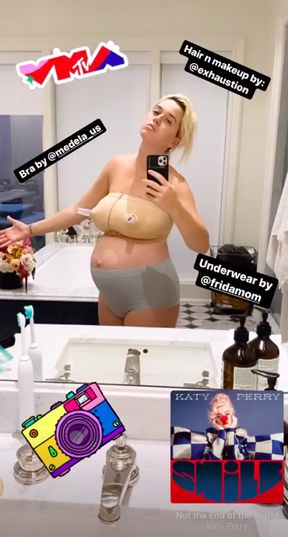 Katy Perry in Postpartum Underwear Made Moms Feel Seen - Motherly