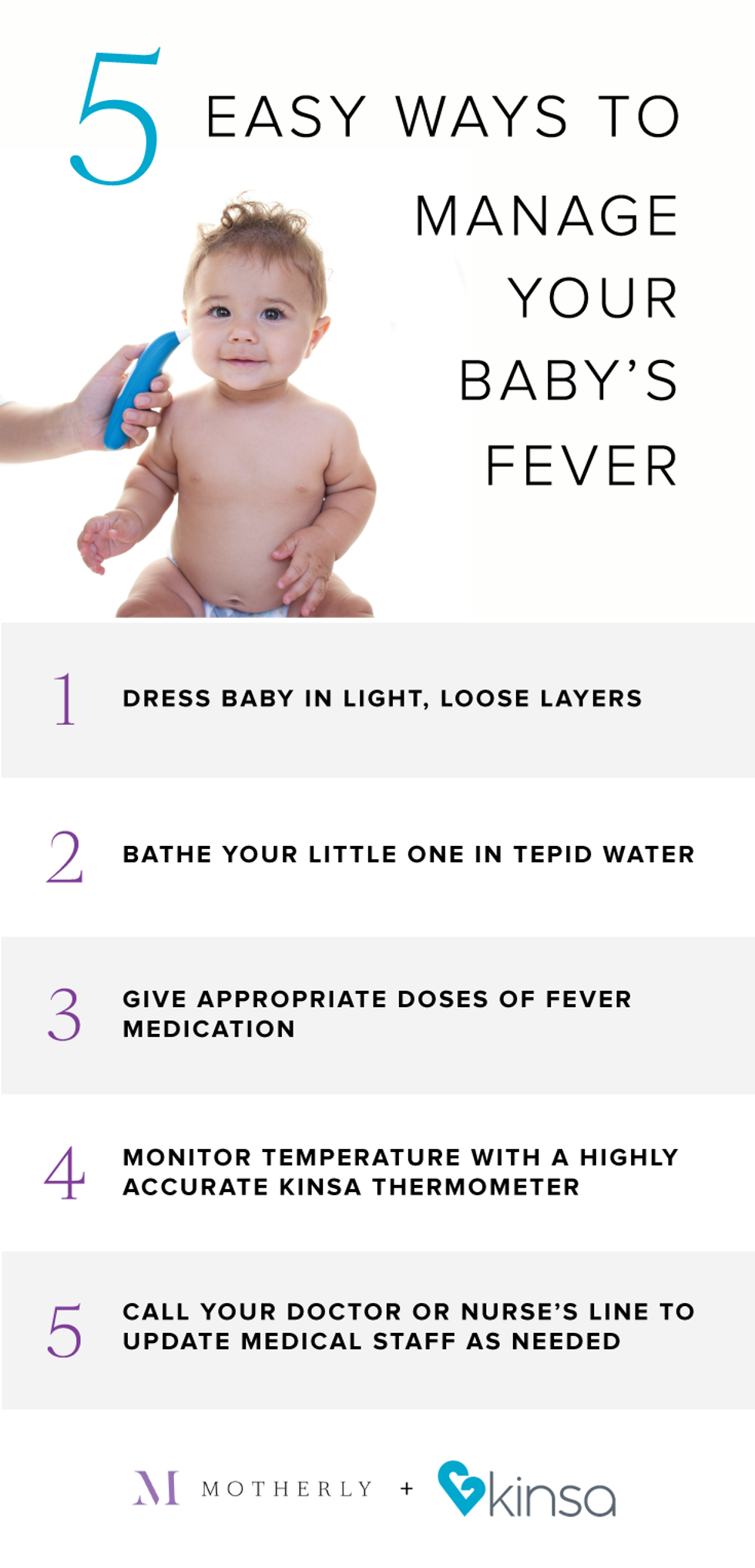 how to dress baby with fever at night