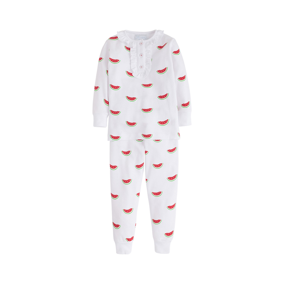 Little English watermelon jammies