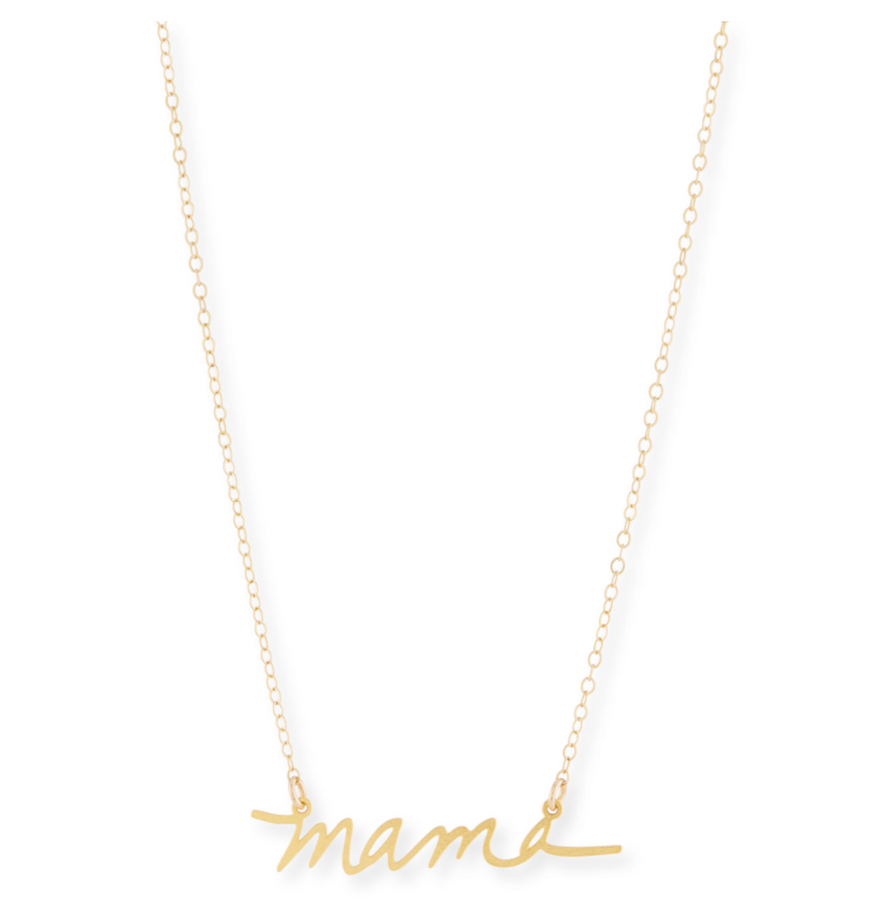 Brevity mama small pendant necklace