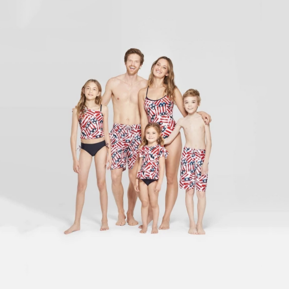 matching family swimsuits