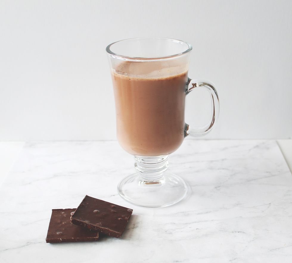 Plant-based hot chocolate