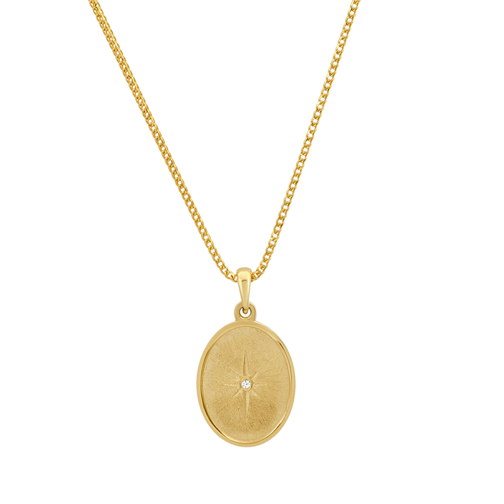 Kinn Studio motherly x kinn north star necklace