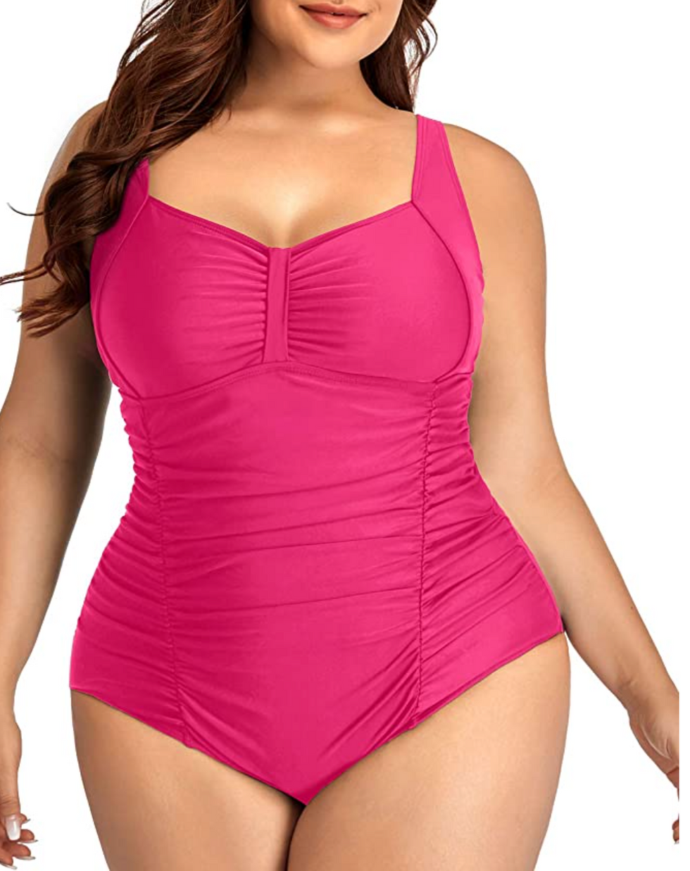 pink-one-piece-tummy-control-swimsuit