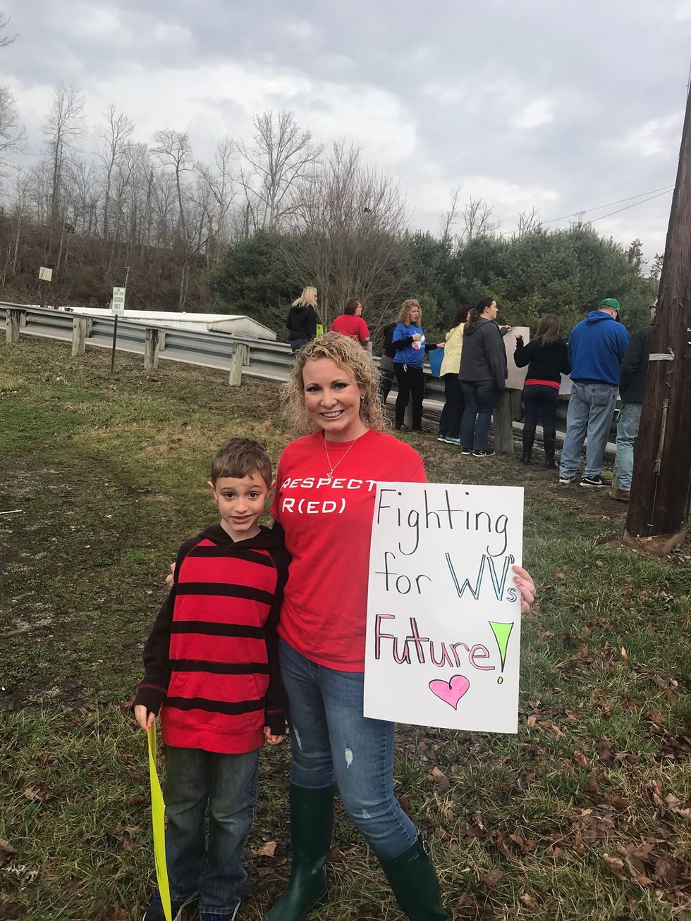 moms behind teachers strikes inspire us 1 Motherly