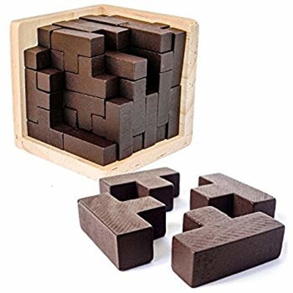 Sharp Brain Zone 3D wooden brain teaser puzzle