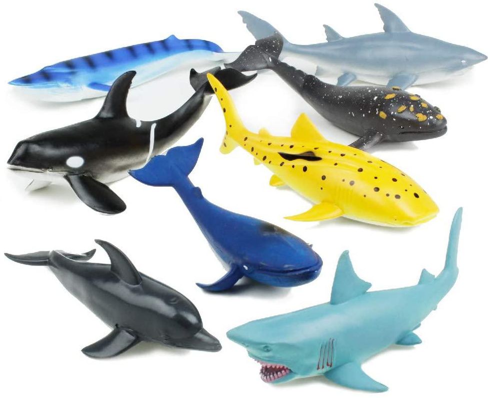 Realistic sea creatures