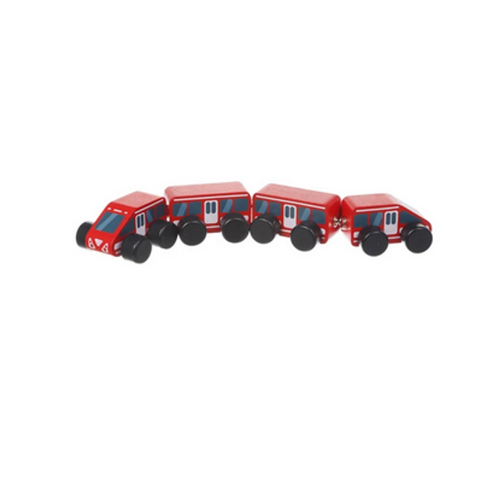 Wise Elk wooden express train toy