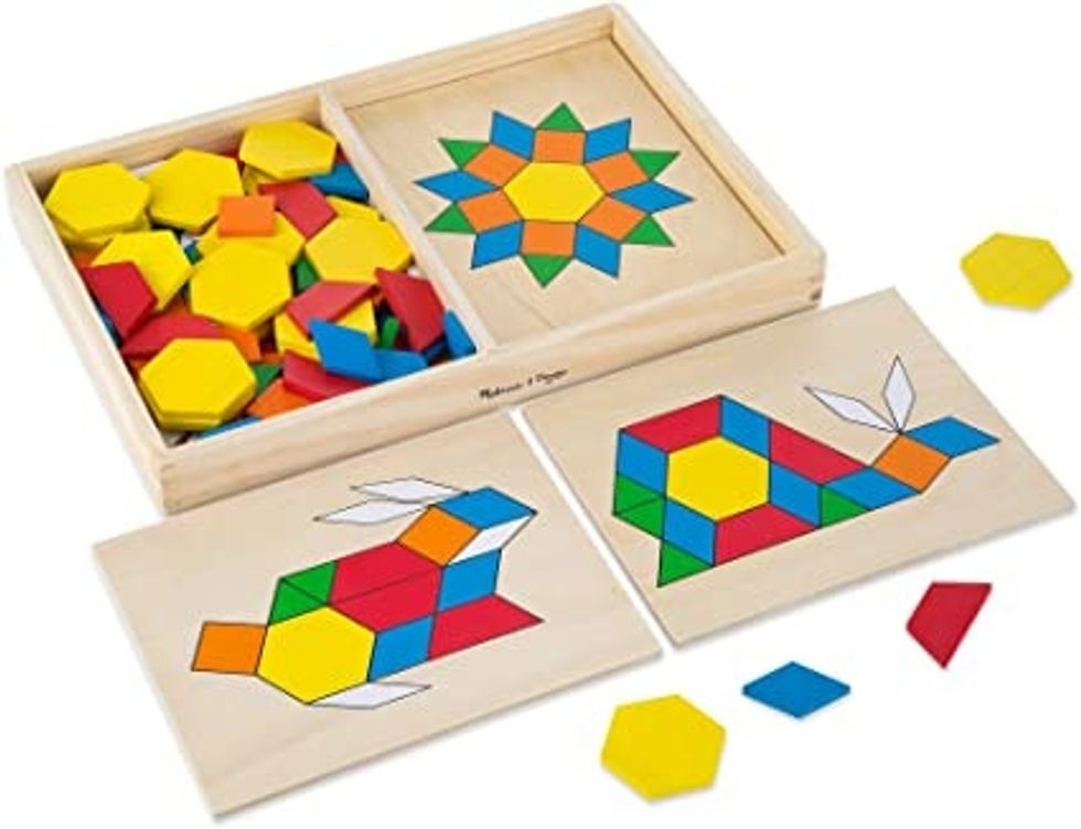 Melissa & Doug pattern blocks