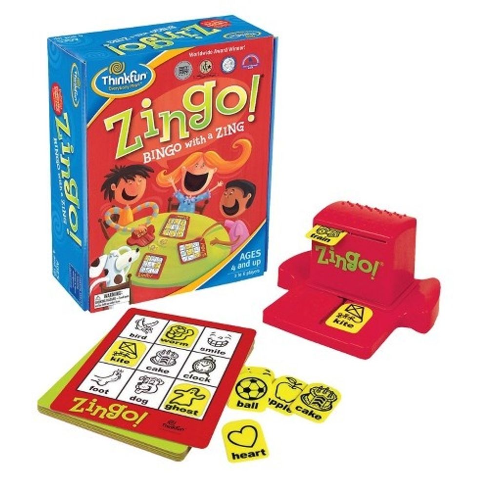 Zingo reading game