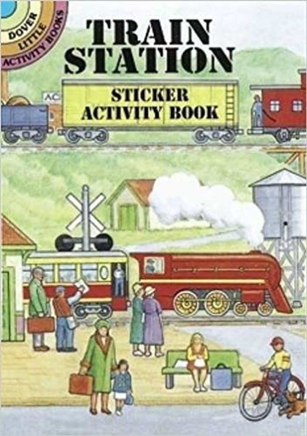 A. G. Smith train station sticker activity book