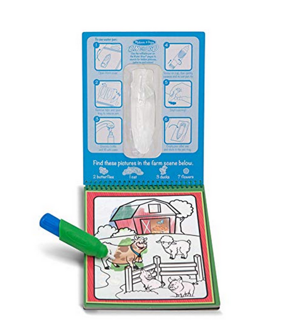 Melissa & Doug water wow painting book