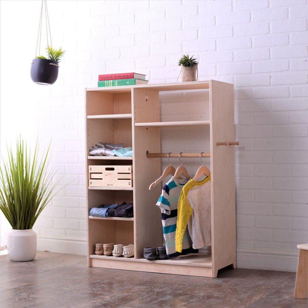 Montessori children's wardrobe