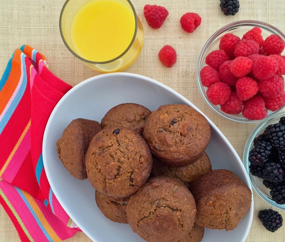 Gingery Cran-Bran Muffins