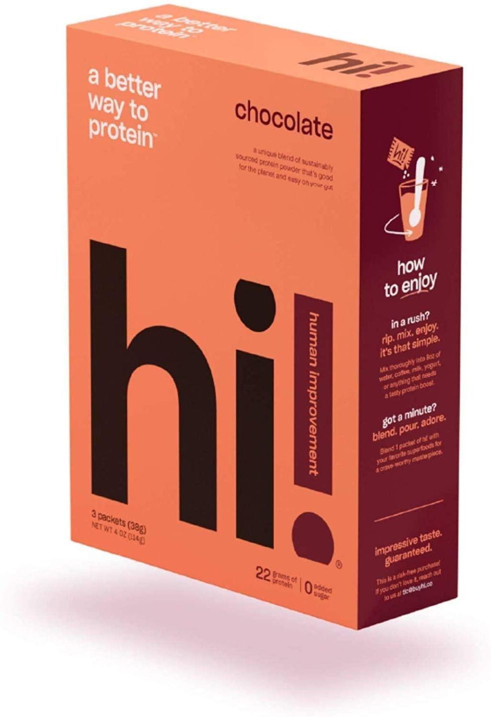 CHOCOLATE HI! PROTEIN POWDER