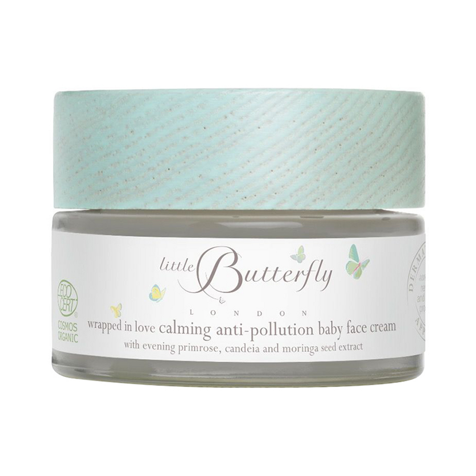 Little Butterfly London Wrapped in Love Calming Anti-Pollution Baby Face Cream