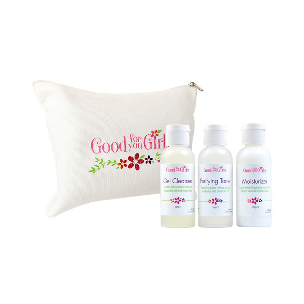 Good For You Girls 3-step skincare kit