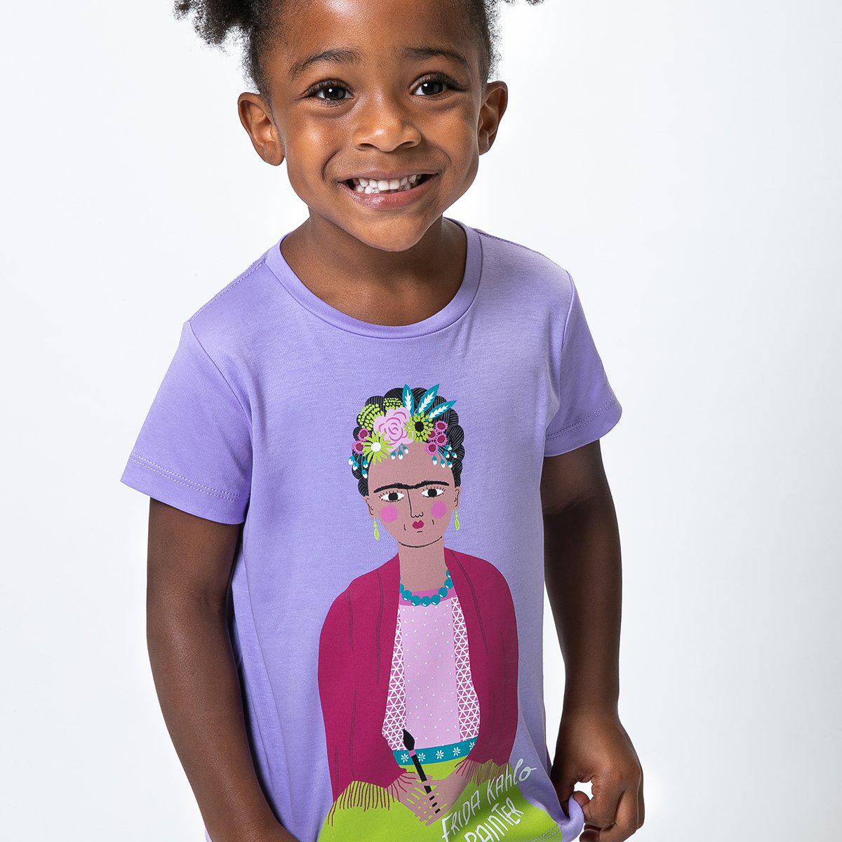 Piccolina Frida Kahlo Short sleeve trailblazer tee