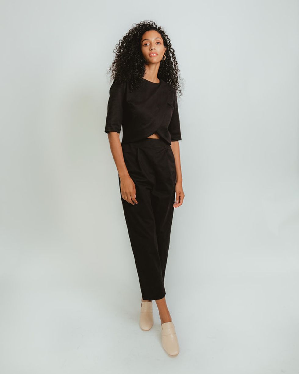 Madri Collection the crossover jumpsuit