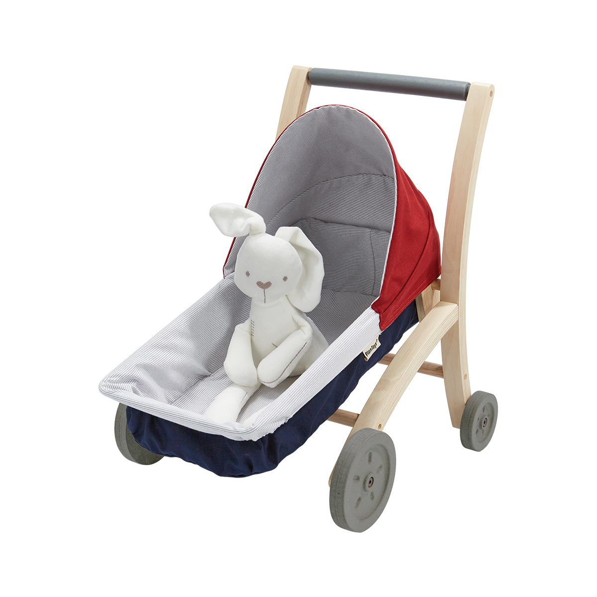 Janod wooden doll stroller