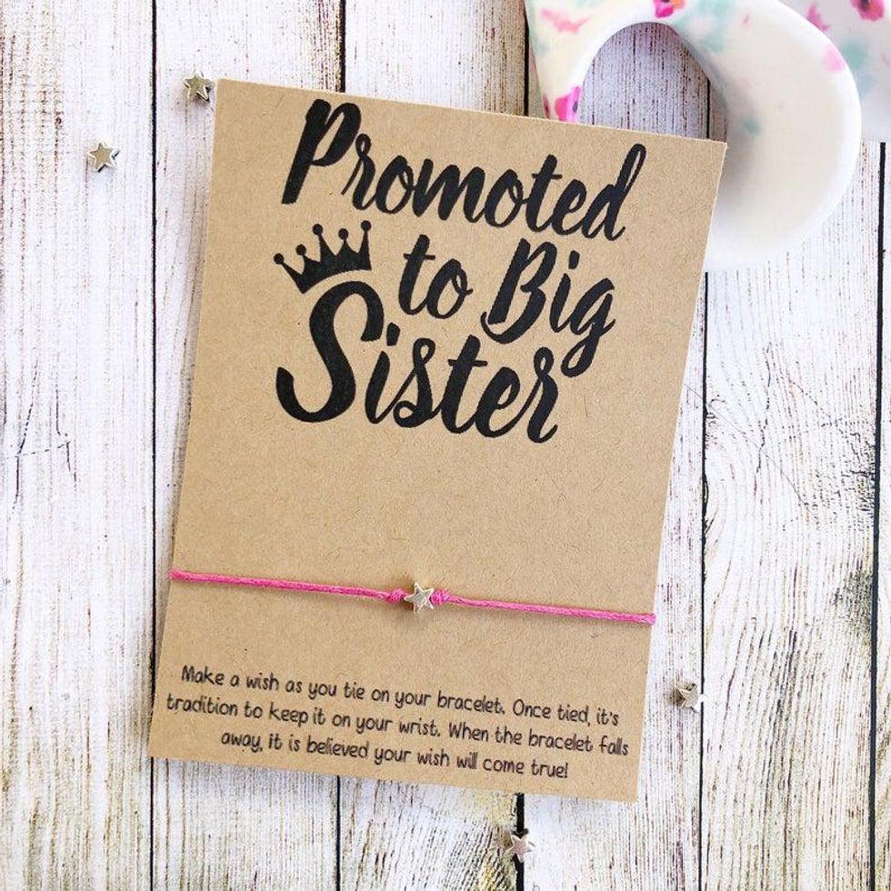 Wishlet promoted to big sister bracelet