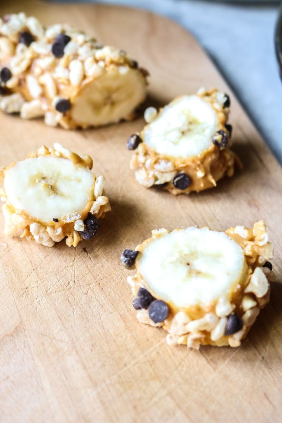 Chocolate Peanut Butter Banana Sushi