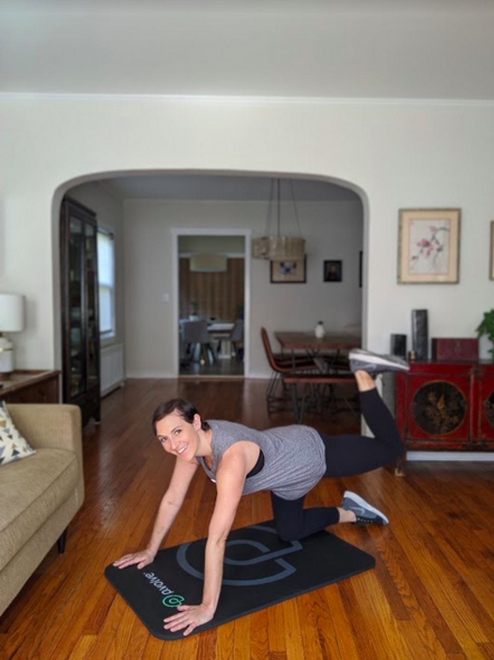 9 no-equipment exercises you can do anywhere Shift butt press