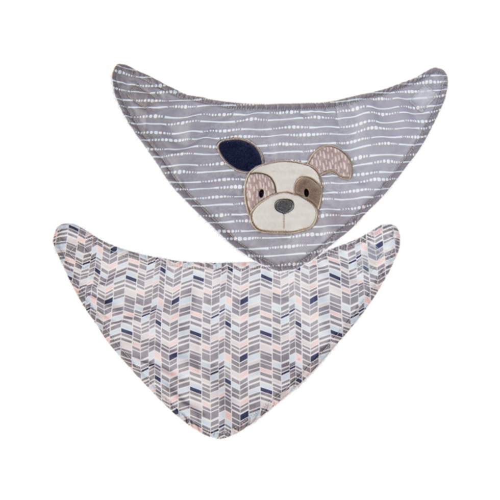 Mary Meyer decco pup bib set