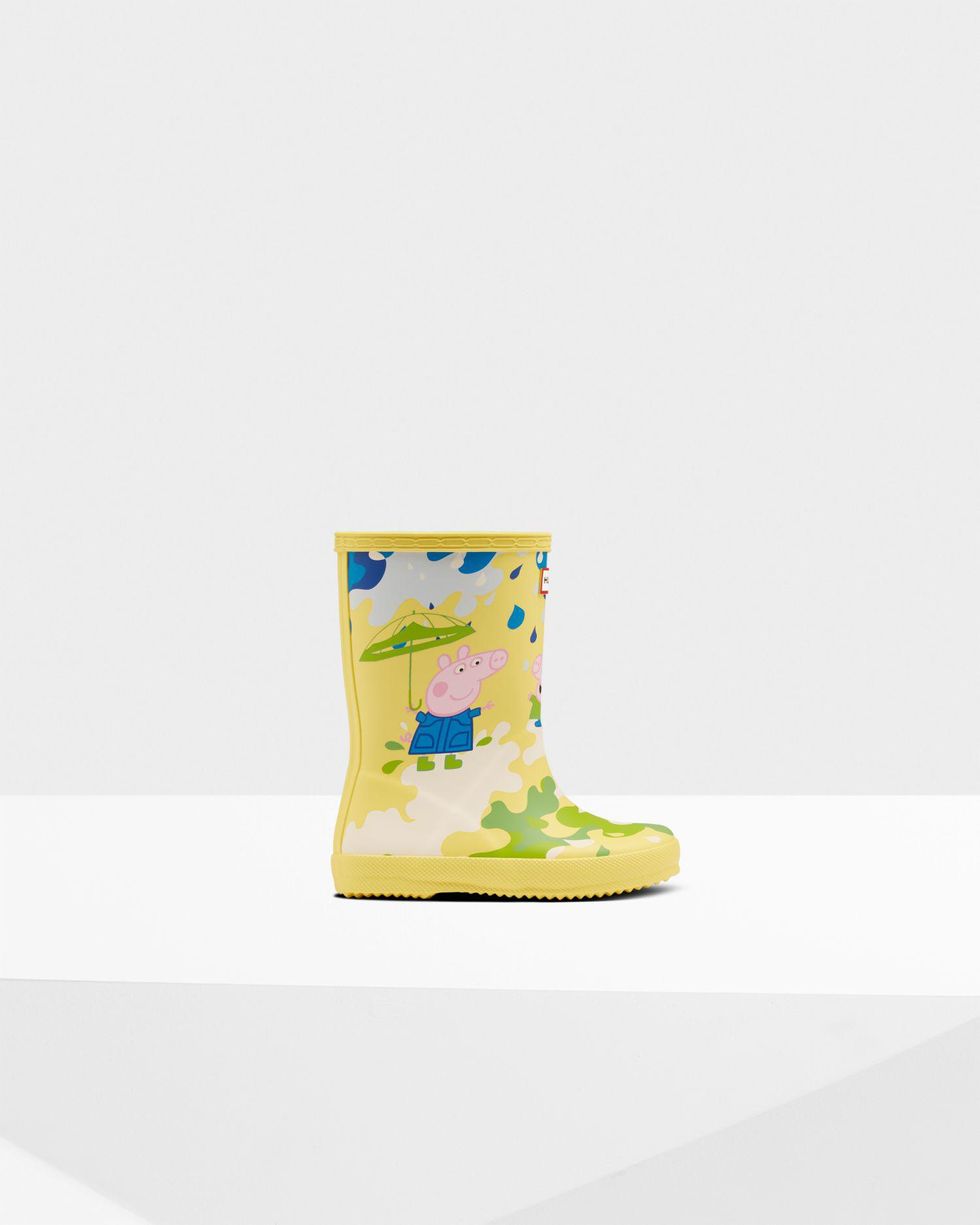 Kids First Peppa Pig Muddy Puddles Rain Boots