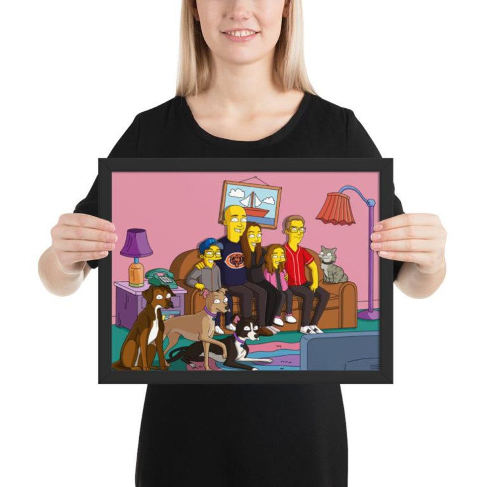 Cartoon Portrait Drawing