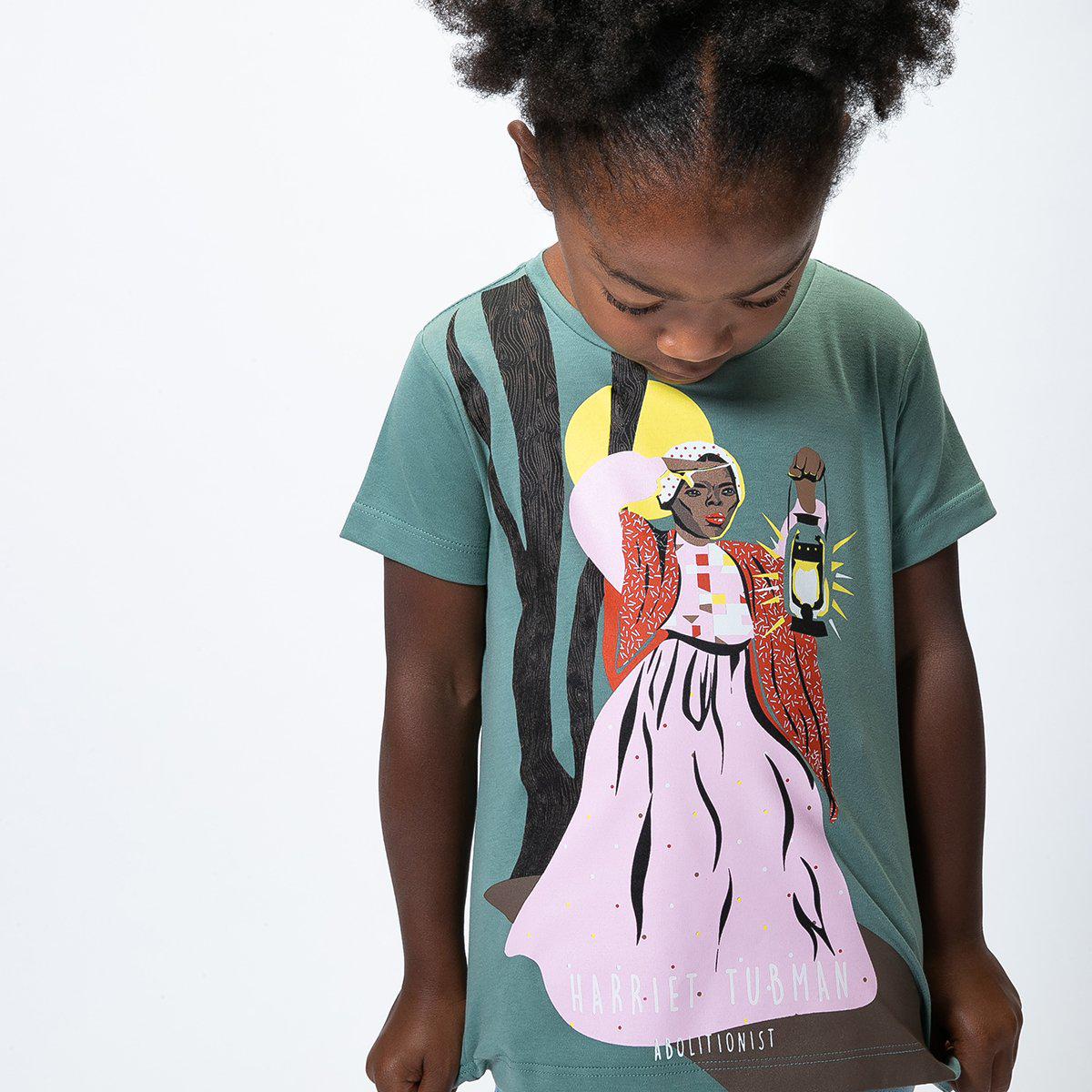 Piccolina Harriet Tubman trailblazer tee